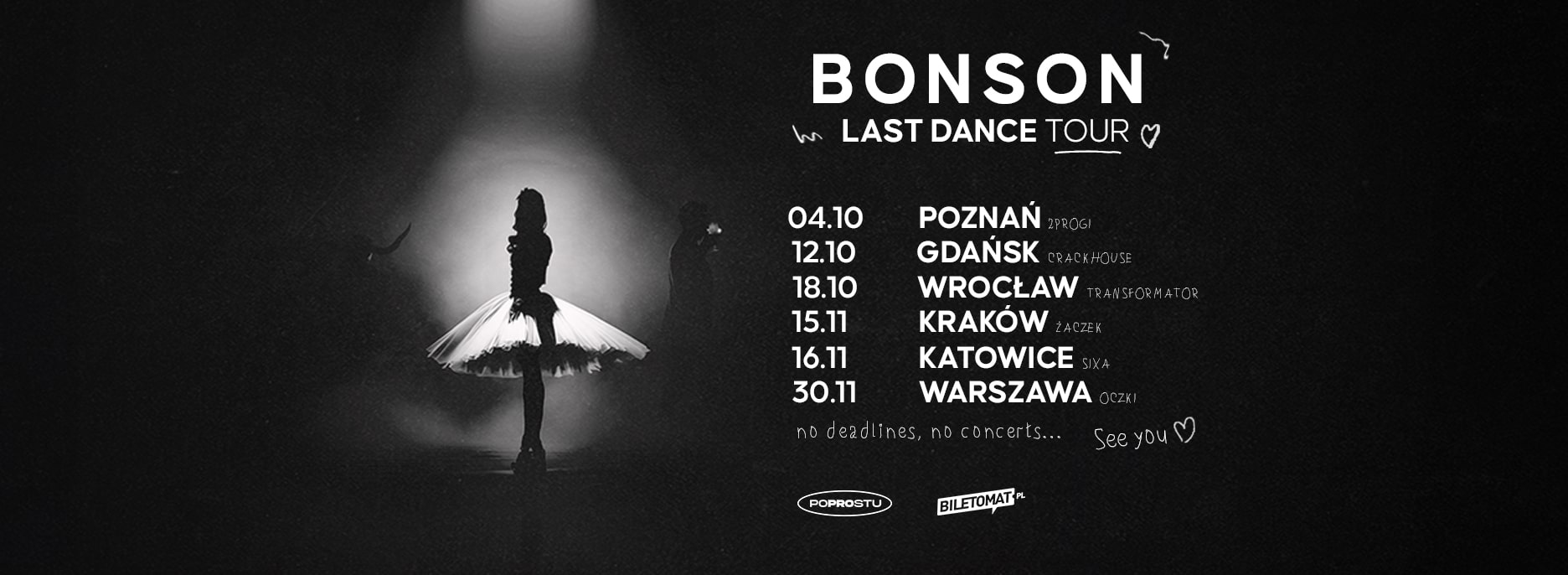 Bonson ogłasza trasę LAST DANCE TOUR jesień 2024!