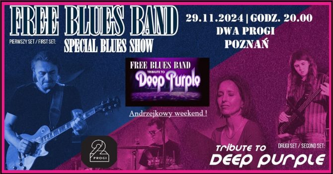 Free Blues Band - Tribute to Deep Purple | Special Blues Show | Poznań