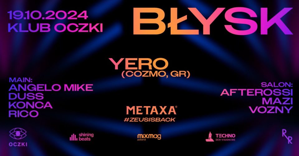 Wracamy na Oczki! - BŁYSK: YERO (Cozmo, GR) | Warszawa