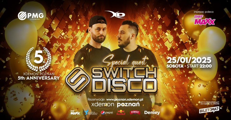 5th Anniversary Of X-Demon Poznań | 2nd Day | Switch Disco