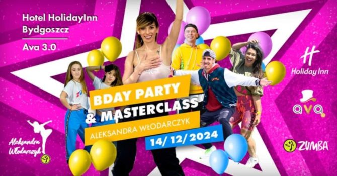 Zumba Masterclass + Afterparty AVA 3.0 | Bydgoszcz