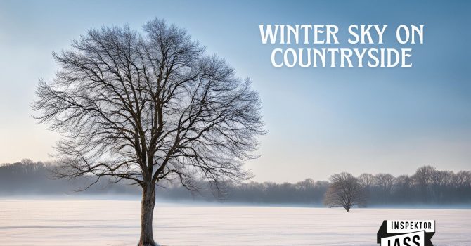 Inspektor Jass na tropie: Winter Sky On Countryside | Szczecin