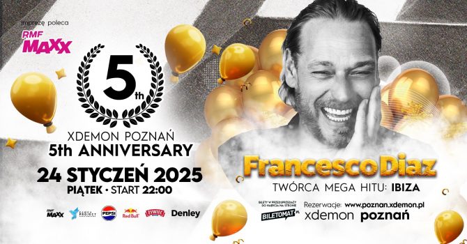 5TH ANNIVERSARY OF X-DEMON POZNAŃ | 1ST DAY | FRANCESCO DIAZ "IBIZA"