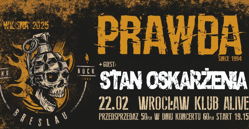 PRAWDA + STAN OSKARŻENIA | Wrocław