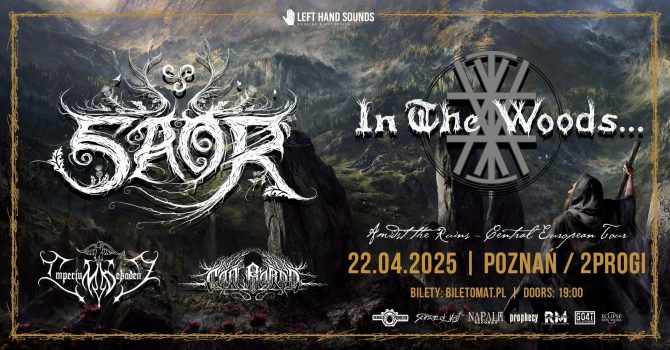 SAOR, IN THE WOODS, IMPERIUM DEKADENZ, CAN BARDD | Poznań