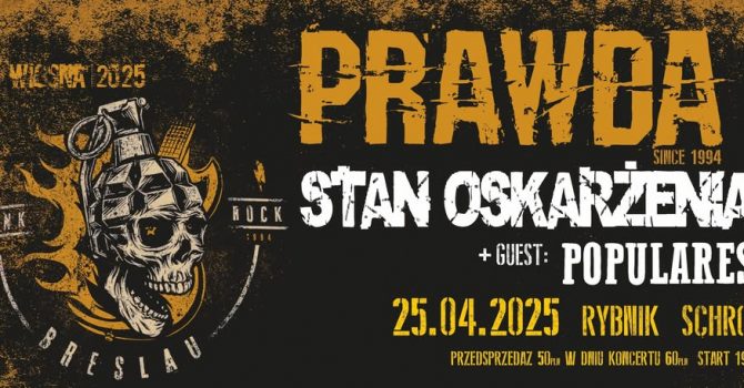 PRAWDA + STAN OSKARŻENIA + POPULARES | Rybnik