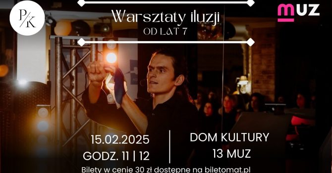 Warsztaty iluzji dla dzieci i młodzieży | 11:00 | Szczecin