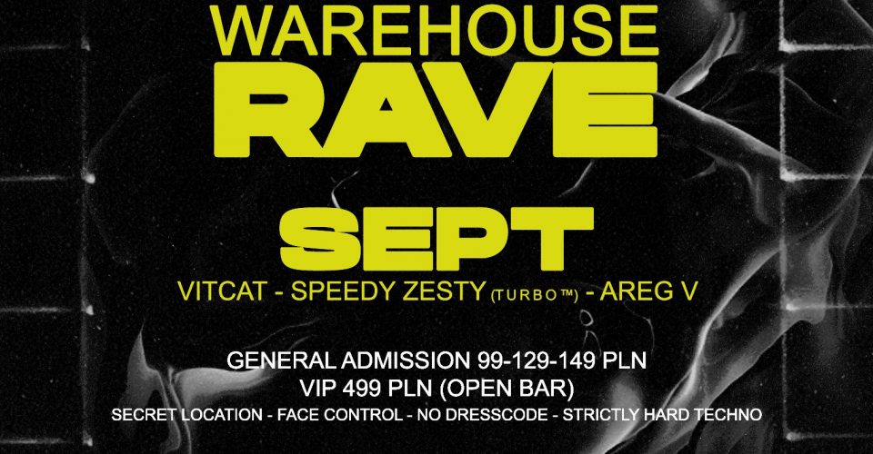 WAREHOUSE RAVE: SECRET LOCATION | Prozak 2.0