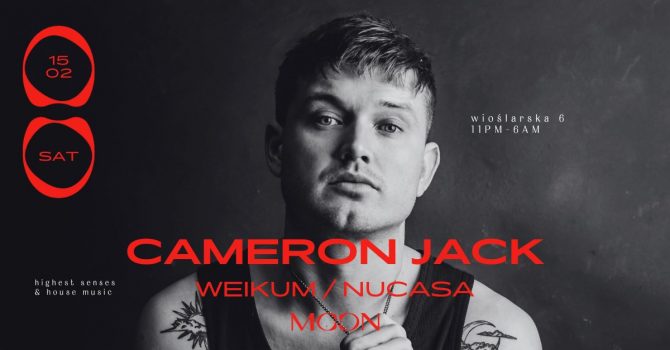 MOON PRESENTS: CAMERON JACK | WARSZAWA