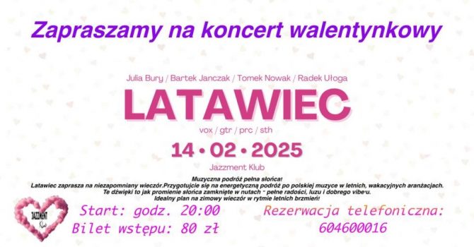 Latawiec w Jazzment Klub | Szczecin