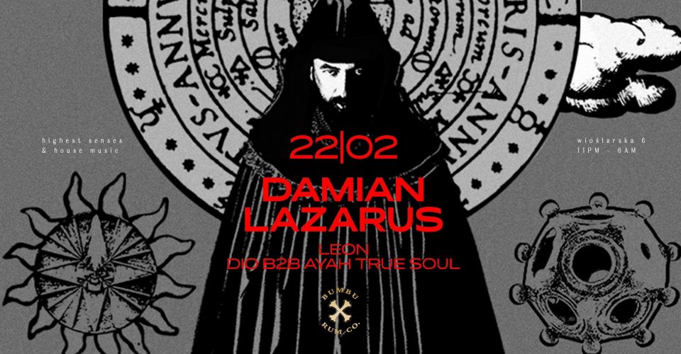 MOON PRESENTS: DAMIAN LAZARUS | Warszawa