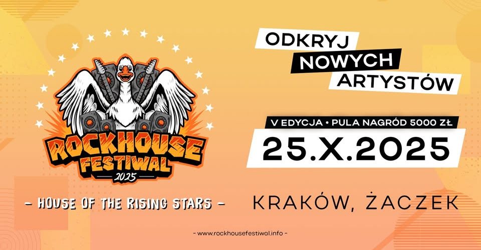 Rockhouse Festiwal 2025 | Kraków