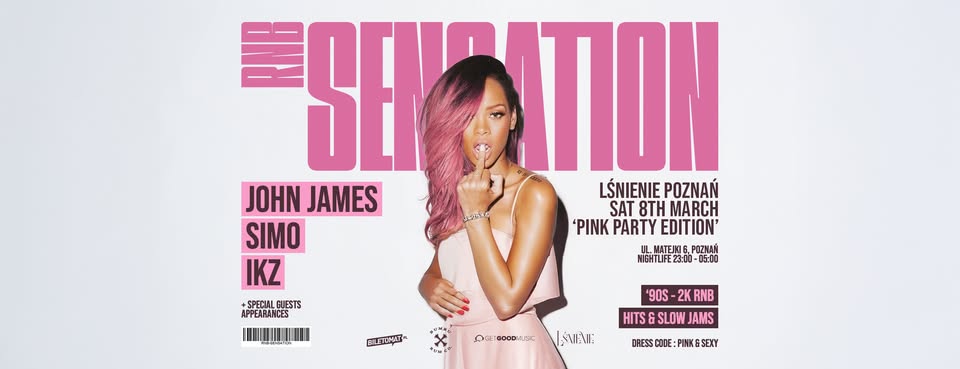 RNB SENSATION – PINK EDITION | Poznań