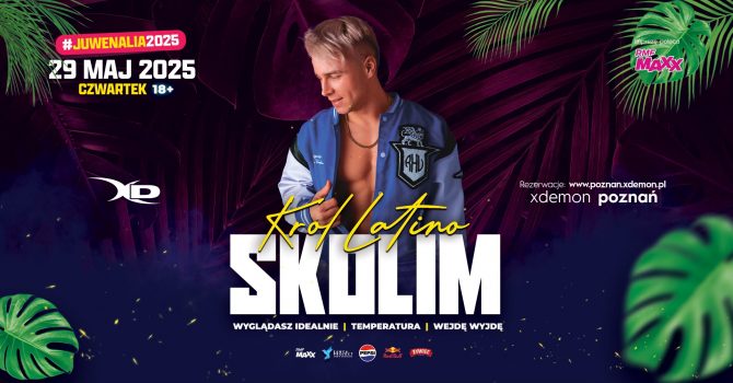 Skolim "Król Latino" - JUWENALIA 2025 | X-Demon Poznań