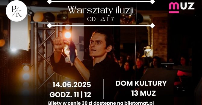 Warsztaty iluzji dla dzieci i młodzieży od lat 7 | 11:00 | Szczecin
