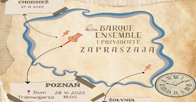 Barque Ensemble – koncert “Odrodzone Królestwo w świecie Samuela Pepysa”