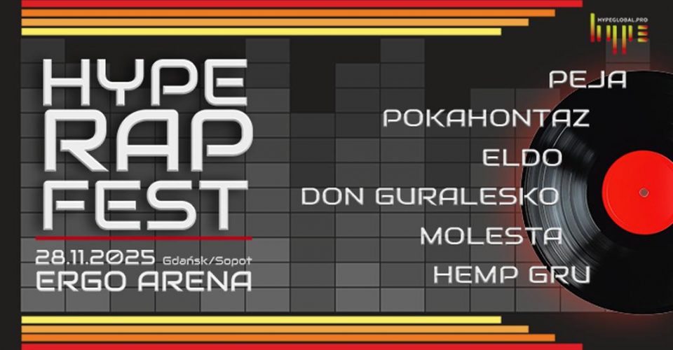 Festiwal Muzyki Rap 2025 - Hype Rap Festiwal