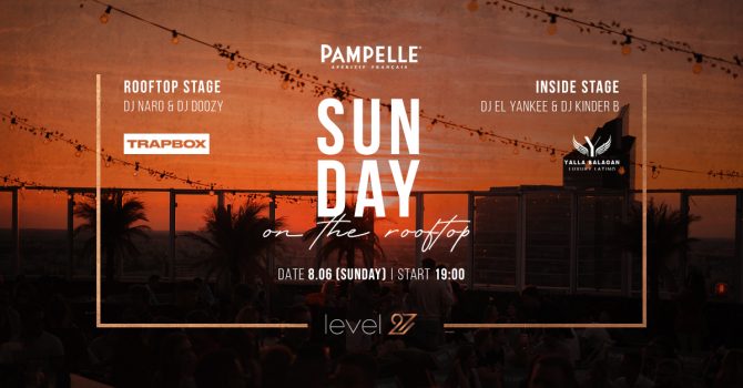 SUNDAY ON THE ROOFTOP | LEVEL 27 | WARSAW