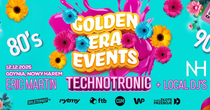 GOLDEN ERA EVENTS – Magiczne lata 90-te! | 12.12