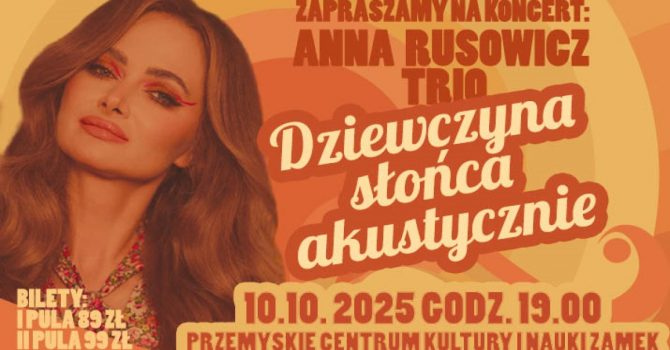 ANNA RUSOWICZ TRIO - DZIEWCZYNA SŁOŃCA AKUSTYCZNIE