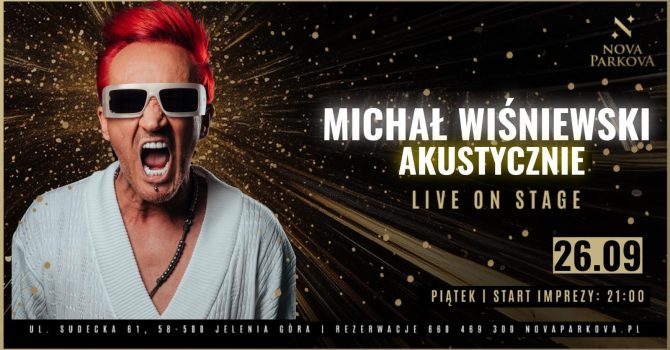 Koncert - Michał Wiśniewski Akustycznie