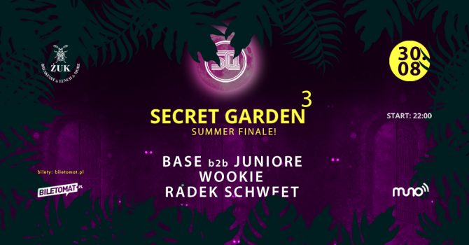 SQ pres. SECRET GARDEN - Summer Finale!