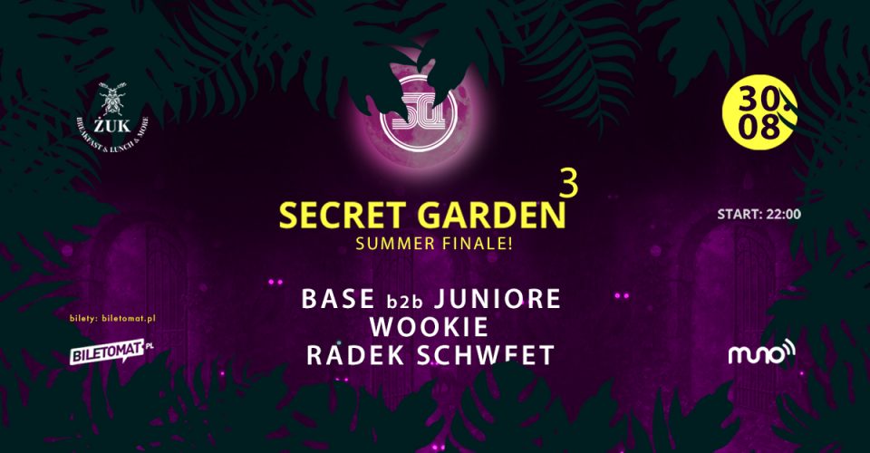 SQ pres. SECRET GARDEN - Summer Finale!