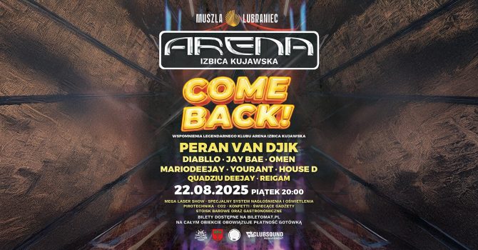 Arena The Come back - Muszla Lubraniec