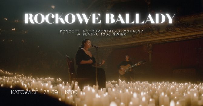 Koncert przy świecach – Rockowe ballady