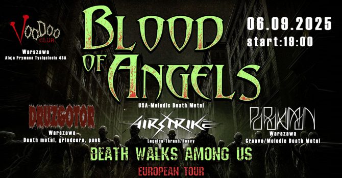 Blood of Angels | Warszawa
