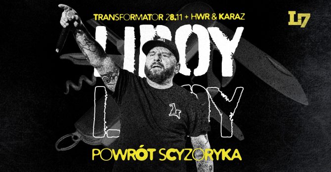 L7 TOUR – LIROY x HWR x KARAZ WE WROCŁAWIU!