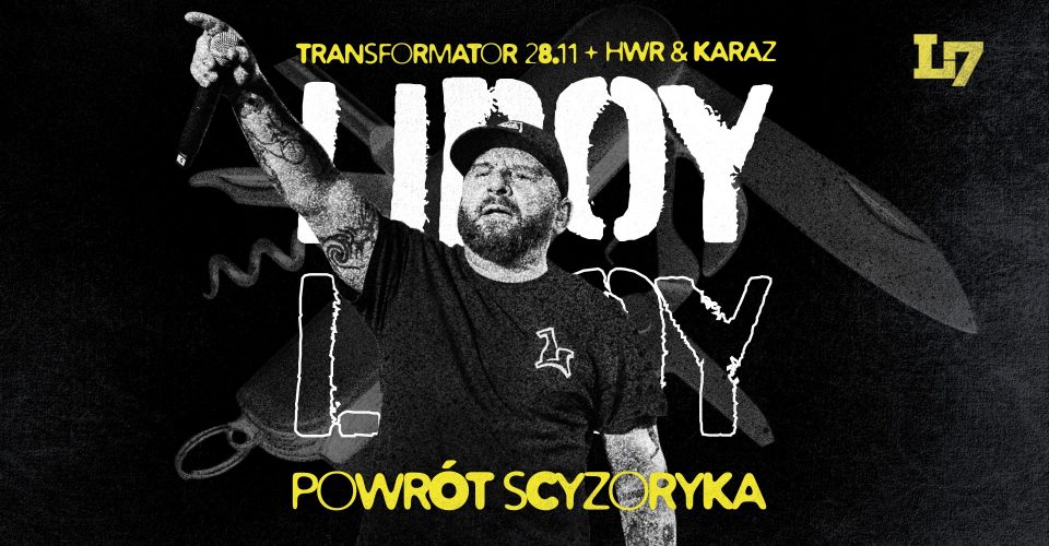 L7 TOUR – LIROY x HWR x KARAZ WE WROCŁAWIU!