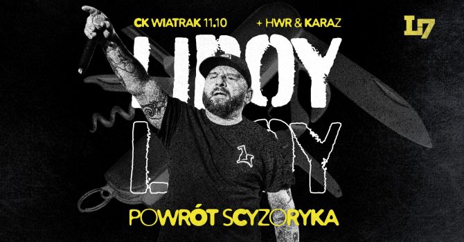L7 TOUR – LIROY x HWR x KARAZ W ZABRZU!