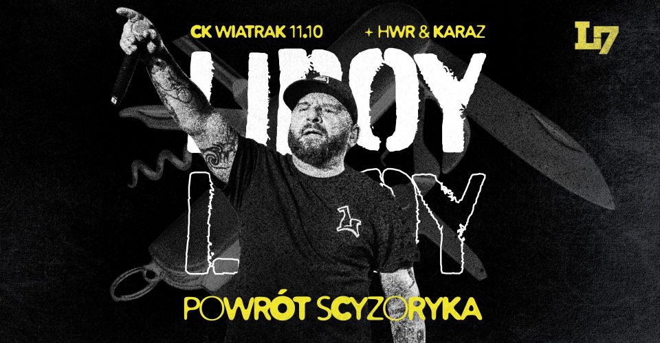 L7 TOUR – LIROY x HWR x KARAZ W ZABRZU!