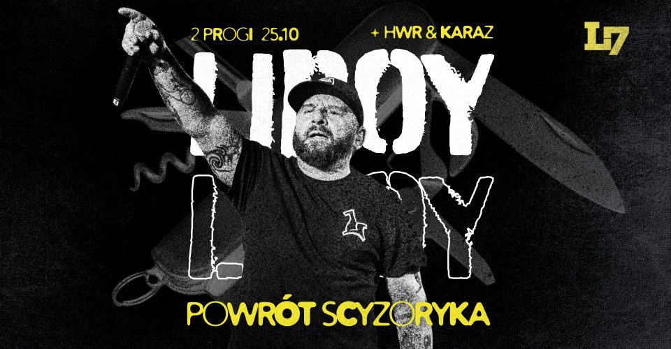 L7 TOUR – LIROY x HWR x KARAZ W POZNANIU!