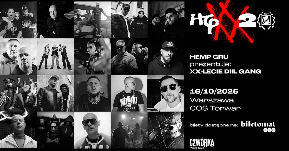 XX-lecie DIIL GANG na Torwarze coraz bliżej – Hemp Gru zaprasza