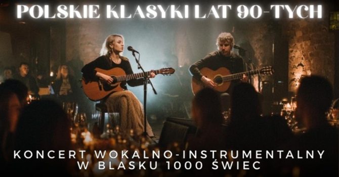 Koncert przy świecach - Polskie klasyki lat 90-tych