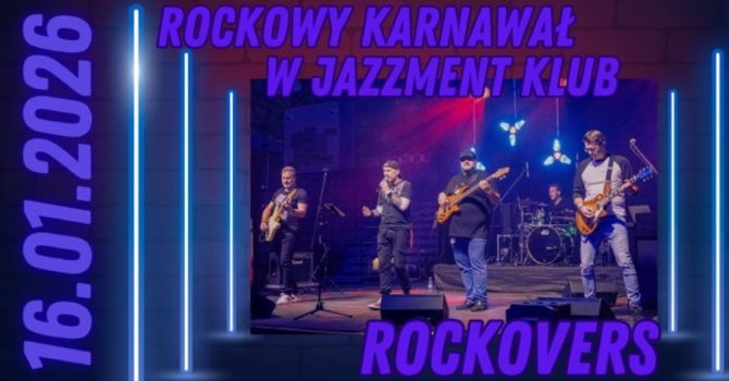 BAL KARNAWAŁOWY W JAZZMENT KLUB - ROCKOVERS czyli POLSKI ROCK