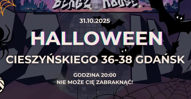 HALLOWEEN PARTY W BERGZHOUSE | GDAŃSK