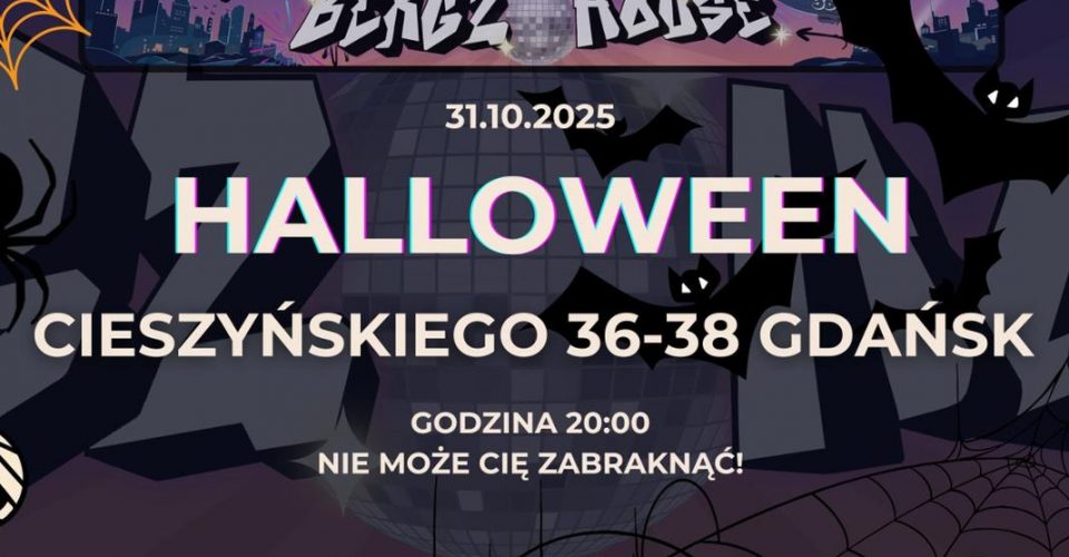 HALLOWEEN PARTY W BERGZHOUSE | GDAŃSK
