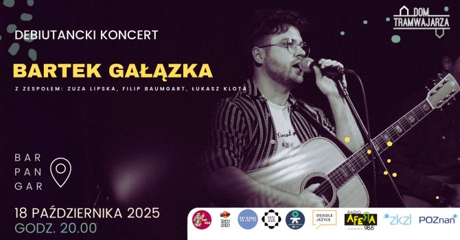 Bartek Gałązka - koncert w Panu Garze