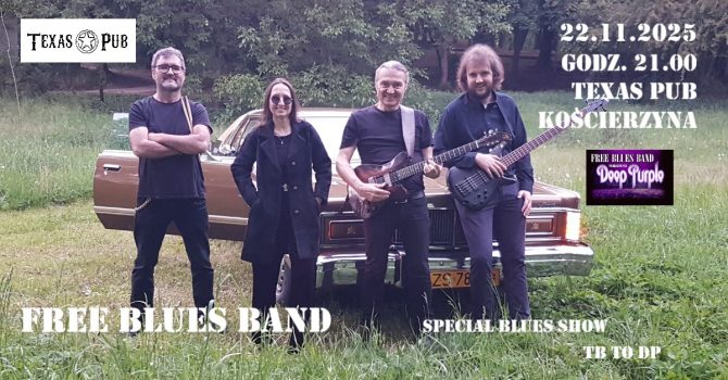 Free Blues Band - Tribute to Deep Purple | Special Blues Show | Kościerzyna