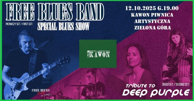 Free Blues Band - Tribute to Deep Purple | Special Blues Show | Zielona Góra