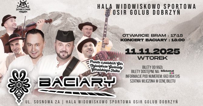 KONCERT BACIARY | GOLUB DOBRZYN