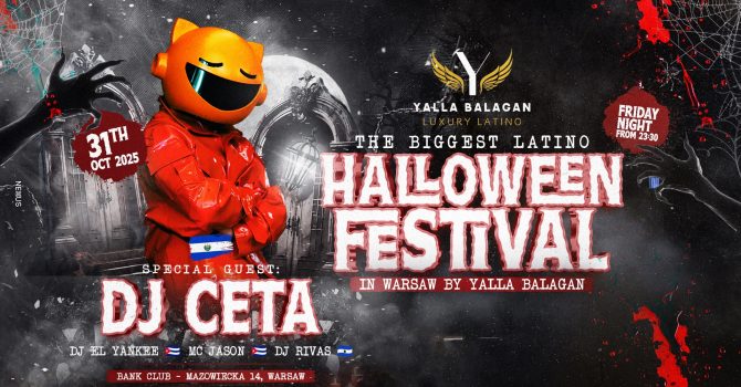 HALLOWEEN LATINO FESTIVAL | BANK CLUB