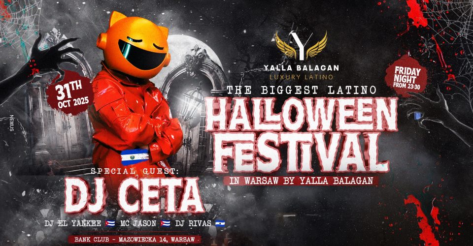 HALLOWEEN LATINO FESTIVAL | BANK CLUB