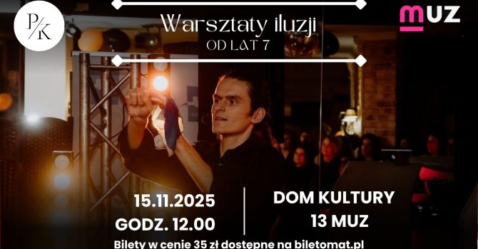 Warsztaty iluzji dla dzieci i młodzieży od lat 7 | Szczecin