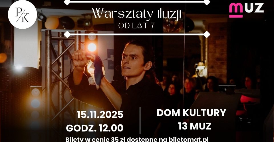 Warsztaty iluzji dla dzieci i młodzieży od lat 7 | Szczecin