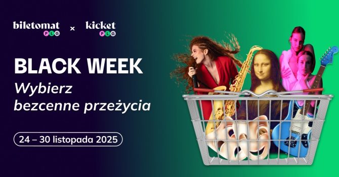 Kulturalny Black Week: Bilety na ponad 700 wydarzeń w całej Polsce nawet 80% taniej!