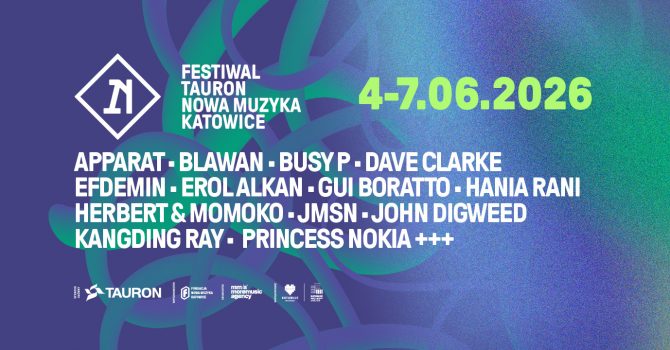 Tauron Nowa Muzyka Katowice 2026